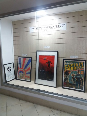 Captain America Trilogy: Vetrina Espositiva La Città del Cinema (Fg) 2016